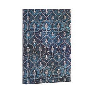 Записная книжка Paperblanks Flexis Blue Velvet Mini лин. 95*140 мм, 208 стр. FB8097-8 (1/72) арт. FB8097-8