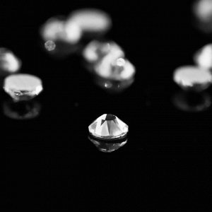 Стразы термоклеевые Xirius, 8+8 граней, d = 2,7-2,9 мм, 100 шт, цвет Crystal, HF10-1.100