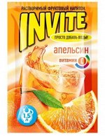 Растворимый напиток со вкусом апельсина INVITE / Инвайт 9 гр