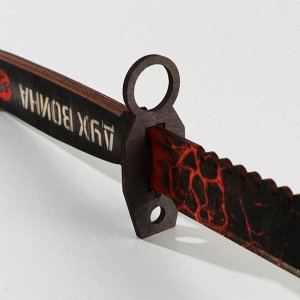 Сувенирный нож-штык "Дух война", дерево, 29 х 7 см