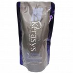 KeraSys Шампунь для волос для лечения кожи головы сменный блок 500 г Керасис