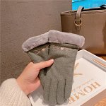 Женские зимние перчатки с сенсорным экраном
