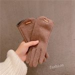 Женские зимние перчатки с сенсорным экраном