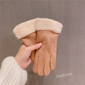 Женские зимние перчатки с сенсорным экраном