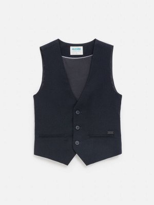 Жилет детский для мальчиков Pavel vest черный-синий