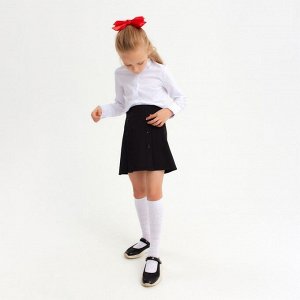 Юбка для девочки MINAKU, цвет чёрный, рост 128 см