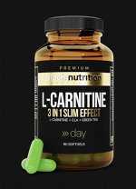 ATech Premium L-Carnitine + Зелёный чай 60 кап.