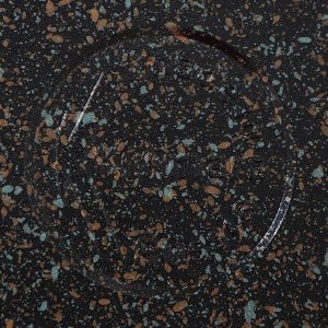 Сковорода-гриль квадратная Granit ultra, 28?28 см, съёмная ручка, стеклянная крышка, антипригарное покрытие, цвет чёрный
