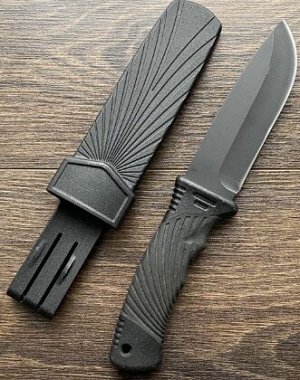 Нож туристический c чехлом 23см