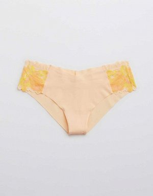 Aerie No Show Sunkissed Lace Cheeky Underwear