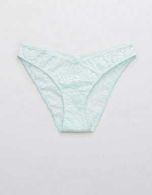 Aerie Lace High Cut Bikini Underwear