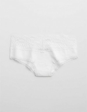 Aerie Cotton Eyelash Lace Cheeky Underwear