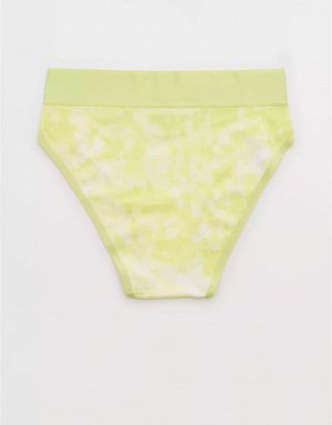 Aerie Cotton Crossover High Waisted Mom Underwear