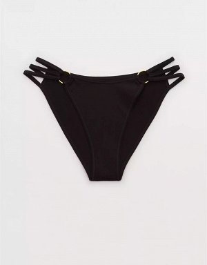 Aerie Seamless Strappy High Cut Bikini Underwear