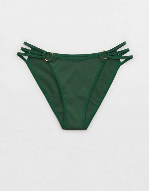 Aerie Seamless Strappy High Cut Bikini Underwear