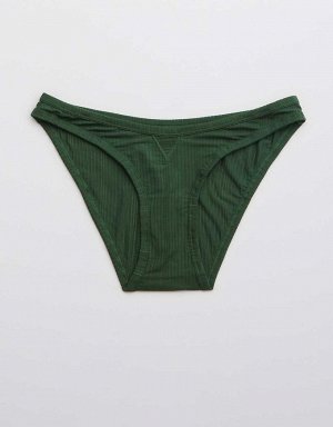 Aerie Modal Ribbed High Cut Bikini Underwear