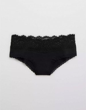 Aerie Cotton Eyelash Lace Cheeky Underwear