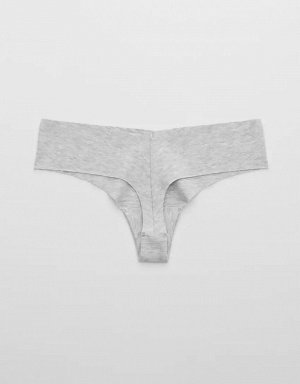 Aerie No Show Cotton Thong Underwear