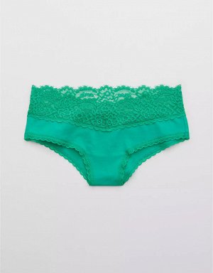 Aerie Cotton Eyelash Lace Cheeky Underwear