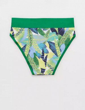 Aerie Cotton Crossover High Waisted Mom Underwear