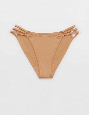 Aerie Seamless Strappy High Cut Bikini Underwear