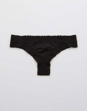 Aerie Sunnie Blossom Lace Thong Underwear