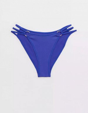 Aerie Seamless Strappy High Cut Bikini Underwear