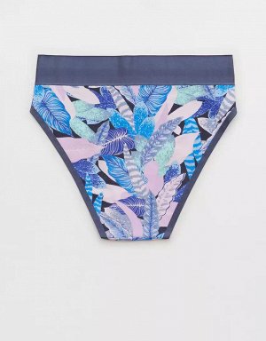 Aerie Cotton Crossover High Waisted Mom Underwear