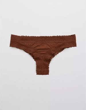 Aerie Sunnie Blossom Lace Thong Underwear