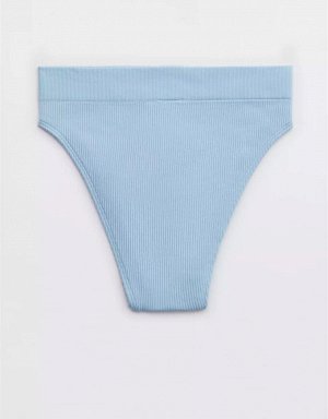 Aerie Seamless High Waisted Mom Underwear