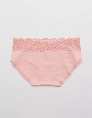 Aerie Cotton Eyelash Lace Boybrief Underwear