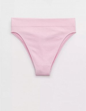 Aerie Seamless High Waisted Mom Underwear