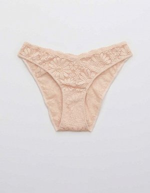 Aerie Lace High Cut Bikini Underwear