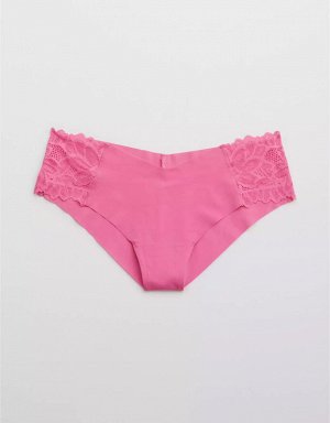 Aerie No Show Sunkissed Lace Cheeky Underwear