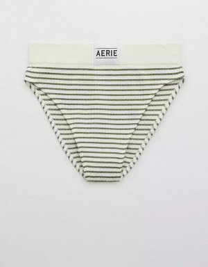 Aerie Seamless Logo High Waisted Mom Underwear