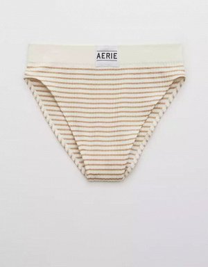 Aerie Seamless Logo High Waisted Mom Underwear