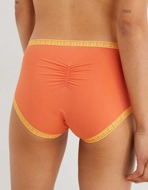 Aerie Float Microfiber Lace Mid Rise Boybrief Underwear