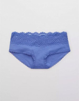 Aerie Cotton Eyelash Lace Boybrief Underwear