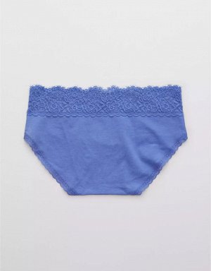 Aerie Cotton Eyelash Lace Boybrief Underwear