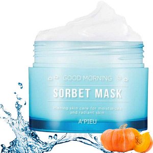 Утренняя маска-сорбет A'PIEU Good Morning Sorbet Mask, 105мл