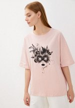 Футболка женская 2495 розовый