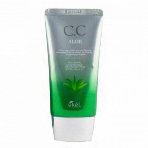 Ekel CC крем для лица / CC Cream (Tube) Aloe SPF 50, 50 мл