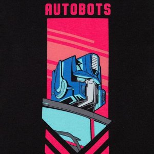 Футболка детская "Autobots", Transformers, рост, чёрный