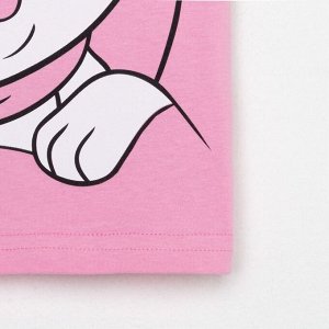 Футболка для девочки Disney «Мари», рост 86-92 (28), цвет розовый