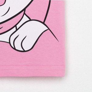 Футболка для девочки Disney «Мари», рост 98-104 (30), розовая