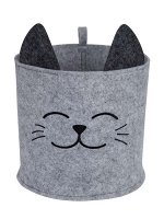 Органайзер для хранения &quot;Корзинка &quot;FUNNY&quot; Котик малый&quot;, 24х24х22см, 8л
