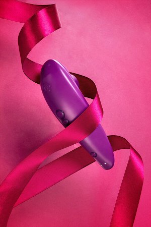 Бесконтактный клиторальный стимулятор Womanizer Classic пурпурный, 14,8 см