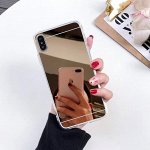 Чехол силикон зеркальный на телефон Xiaomi Redmi