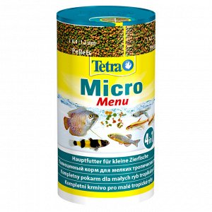 Tetra Micro Menu корм для мелких видов рыб 100 мл