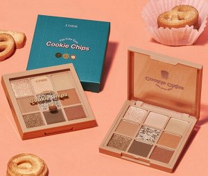 Палетка теней для век Etude Play Color Eyes #Cookie Chips, 0.8г X 9цв